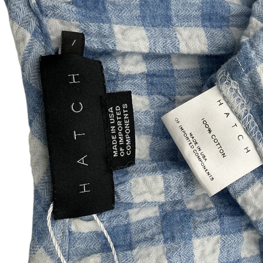 Hatch Gingham Multicolor Kelsey Dress Size 1 - Picture 4 of 4